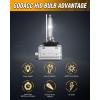imageGOOACC D1S HID Headlight Bulb35W Xenon Headlight Bulbs Brighter than Halogen Bulbs High Low Beam Replacement2pcsD1S