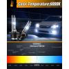 imageGOOACC D1S HID Headlight Bulb35W Xenon Headlight Bulbs Brighter than Halogen Bulbs High Low Beam Replacement2pcsD2S