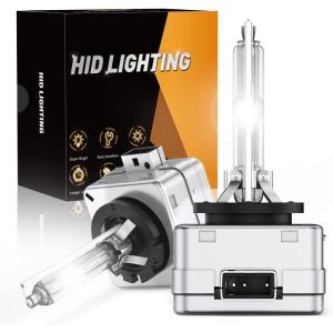 imageGOOACC D1S HID Headlight Bulb35W Xenon Headlight Bulbs Brighter than Halogen Bulbs High Low Beam Replacement2pcsD1S