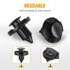 imageGOOACC 175Pcs Phillips Hex Head Sems ampamp PushType Retainers with Fastener Remover Car Plastic Rivets Push Retainer Kit  17 Most Universal Types for MazdaFor Nissan Mazda Subaru Infiniti