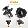 imageGOOACC 175Pcs Phillips Hex Head Sems ampamp PushType Retainers with Fastener Remover Car Plastic Rivets Push Retainer Kit  17 Most Universal Types for MazdaFor Mazda