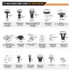 imageGOOACC 175Pcs Phillips Hex Head Sems ampamp PushType Retainers with Fastener Remover Car Plastic Rivets Push Retainer Kit  17 Most Universal Types for MazdaFor Audi Volkswagen BMW