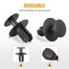 imageGOOACC 175Pcs Phillips Hex Head Sems ampamp PushType Retainers with Fastener Remover Car Plastic Rivets Push Retainer Kit  17 Most Universal Types for MazdaFor BMW Volkswagen Audi
