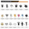 imageGOOACC 175Pcs Phillips Hex Head Sems ampamp PushType Retainers with Fastener Remover Car Plastic Rivets Push Retainer Kit  17 Most Universal Types for MazdaFor Hyundai