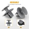 imageGOOACC 175Pcs Phillips Hex Head Sems ampamp PushType Retainers with Fastener Remover Car Plastic Rivets Push Retainer Kit  17 Most Universal Types for MazdaFor Mercedes Benz Audi Chrysler Dodge
