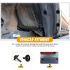 imageGOOACC GRC70 35PCS Engine Under Cover Splash Shield Guard Body Bolts Bumper Fender Liner Push Retainer Fastener Rivet Clips  black10 Sets Screws