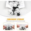imageGOOACC GRC70 35PCS Engine Under Cover Splash Shield Guard Body Bolts Bumper Fender Liner Push Retainer Fastener Rivet Clips  black20 Sets License Plate Screw
