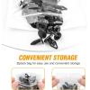 imageGOOACC GRC70 35PCS Engine Under Cover Splash Shield Guard Body Bolts Bumper Fender Liner Push Retainer Fastener Rivet Clips  black45Pcs Screw Clips