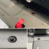 imageGOOACC GRC70 35PCS Engine Under Cover Splash Shield Guard Body Bolts Bumper Fender Liner Push Retainer Fastener Rivet Clips  black45Pcs Screw Clips