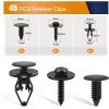 imageGOOACC GRC70 35PCS Engine Under Cover Splash Shield Guard Body Bolts Bumper Fender Liner Push Retainer Fastener Rivet Clips  black45Pcs Screw Clips