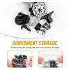 imageGOOACC GRC70 35PCS Engine Under Cover Splash Shield Guard Body Bolts Bumper Fender Liner Push Retainer Fastener Rivet Clips  black50Pcs VW Audi Nut Kit Retainers