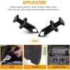 imageGOOACC GRC70 35PCS Engine Under Cover Splash Shield Guard Body Bolts Bumper Fender Liner Push Retainer Fastener Rivet Clips  black70PCS Extruded Unuts