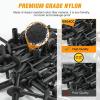 imageGOOACC 115 Pcs Automotive Nylon Universal Pop Rivet Assortment  6 Most Popular Sizes ampamp Applications for GM Ford Chrysler VW40Pcs Rivet Set  6 Remover