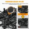 imageGOOACC 115 Pcs Automotive Nylon Universal Pop Rivet Assortment  6 Most Popular Sizes ampamp Applications for GM Ford Chrysler VW80Pcs Rivet Set  2 Remover