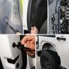 imageGOOACC 151PCS Bumper Retainer Fender Clips with Fastener Remover Grille Fastener PushType Plastic Rivets Compatible with 20072024 Jeep Wrangler 20052010 Grand Cherokee 20022010 Liberty KJ KK60 Clips4 Sizes  Remover