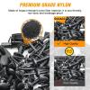 imageGOOACC 151PCS Bumper Retainer Fender Clips with Fastener Remover Grille Fastener PushType Plastic Rivets Compatible with 20072024 Jeep Wrangler 20052010 Grand Cherokee 20022010 Liberty KJ KK160Pcs Clips  Fastener Remover