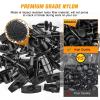 imageGOOACC 151PCS Bumper Retainer Fender Clips with Fastener Remover Grille Fastener PushType Plastic Rivets Compatible with 20072024 Jeep Wrangler 20052010 Grand Cherokee 20022010 Liberty KJ KK60 Clips4 Sizes  Remover