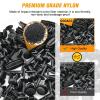 imageGOOACC 151PCS Bumper Retainer Fender Clips with Fastener Remover Grille Fastener PushType Plastic Rivets Compatible with 20072024 Jeep Wrangler 20052010 Grand Cherokee 20022010 Liberty KJ KK120Pcs Clips  Remover