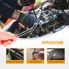 imageGOOACC 151PCS Bumper Retainer Fender Clips with Fastener Remover Grille Fastener PushType Plastic Rivets Compatible with 20072024 Jeep Wrangler 20052010 Grand Cherokee 20022010 Liberty KJ KK120Pcs Clips  Fastener Remover