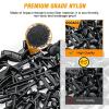imageGOOACC 151PCS Bumper Retainer Fender Clips with Fastener Remover Grille Fastener PushType Plastic Rivets Compatible with 20072024 Jeep Wrangler 20052010 Grand Cherokee 20022010 Liberty KJ KK110Pcs Clips  Fastener Remover