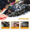 imageGOOACC 151PCS Bumper Retainer Fender Clips with Fastener Remover Grille Fastener PushType Plastic Rivets Compatible with 20072024 Jeep Wrangler 20052010 Grand Cherokee 20022010 Liberty KJ KK60 Clips4 Sizes  Remover