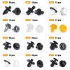 imageGOOACC 189PCS Bumper Retainer Clips Car Plastic Rivets Fasteners Push Retainer Kit Most Popular Sizes Auto Push Pin Rivets Set Door Trim Panel Fender Clips for Lexus189Pcs Clips  Remover