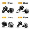 imageGOOACC 189PCS Bumper Retainer Clips Car Plastic Rivets Fasteners Push Retainer Kit Most Popular Sizes Auto Push Pin Rivets Set Door Trim Panel Fender Clips for Lexus100Pcs Clips