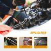 imageGOOACC 189PCS Bumper Retainer Clips Car Plastic Rivets Fasteners Push Retainer Kit Most Popular Sizes Auto Push Pin Rivets Set Door Trim Panel Fender Clips for Lexus120Pcs Clips  Remover