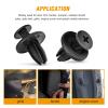imageGOOACC 189PCS Bumper Retainer Clips Car Plastic Rivets Fasteners Push Retainer Kit Most Popular Sizes Auto Push Pin Rivets Set Door Trim Panel Fender Clips for Lexus120Pcs Clips  Remover