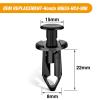 imageGOOACC 189PCS Bumper Retainer Clips Car Plastic Rivets Fasteners Push Retainer Kit Most Popular Sizes Auto Push Pin Rivets Set Door Trim Panel Fender Clips for Lexus100Pcs 8mm Clip  Remover