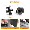 imageGOOACC 189PCS Bumper Retainer Clips Car Plastic Rivets Fasteners Push Retainer Kit Most Popular Sizes Auto Push Pin Rivets Set Door Trim Panel Fender Clips for Lexus140Pcs Clips  Remover