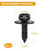 imageGOOACC 189PCS Bumper Retainer Clips Car Plastic Rivets Fasteners Push Retainer Kit Most Popular Sizes Auto Push Pin Rivets Set Door Trim Panel Fender Clips for Lexus100Pcs Clips  Remover