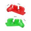 imageGOOACC 400PCS Universal Plastic Fender Clips Push Bumper Fastener Rivet Clips Compatible for GM Ford Chrysler Toyota Honda with 6 Most Popular Sizes10Pcs Tailgate Handle Rod Clip