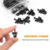 imageGOOACC 400PCS Universal Plastic Fender Clips Push Bumper Fastener Rivet Clips Compatible for GM Ford Chrysler Toyota Honda with 6 Most Popular Sizes20Pcs Grille Clip