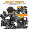 imageGOOACC 400PCS Universal Plastic Fender Clips Push Bumper Fastener Rivet Clips Compatible for GM Ford Chrysler Toyota Honda with 6 Most Popular Sizes50Pcs Fender Liner Clips