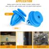 imageGOOACC 420Pcs Fender Moulding Clips Assortment Kit with Sealer Door Trim Panel Retainer for Toyota Lexus 12 Most Popular Sizes with Car Trim Removal Tool Plastic Cable Ties120 Clips  Remover