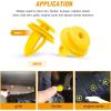 imageGOOACC 420Pcs Fender Moulding Clips Assortment Kit with Sealer Door Trim Panel Retainer for Toyota Lexus 12 Most Popular Sizes with Car Trim Removal Tool Plastic Cable Ties120 Clips  Remover