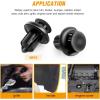 imageGOOACC BumperampampSplash Shield Retainer Metal Insert Clips Assortment Kit for Acura Honda 91503SZ3003 91503SZ5003 91506S9A003 Toyota Fender Liner 9046707215 4Way Valve Tools Tire Caps Cores150Pcs Clips  Fastener Remover