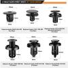 imageGOOACC BumperampampSplash Shield Retainer Metal Insert Clips Assortment Kit for Acura Honda 91503SZ3003 91503SZ5003 91506S9A003 Toyota Fender Liner 9046707215 4Way Valve Tools Tire Caps Cores130Pcs Clips  Fastener Remover