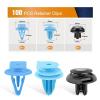 imageGOOACC GRC30 120PCS Car Retainer 63mm 8mm 9mm 10mm Expansion Screws Replacement Kit Bumper Push Rivet Clips 1PC Fastener Remover100Pcs Clips