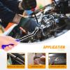 imageGOOACC GRC30 120PCS Car Retainer 63mm 8mm 9mm 10mm Expansion Screws Replacement Kit Bumper Push Rivet Clips 1PC Fastener Remover120Pcs 510mm Clips  Remover