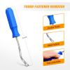 imageGOOACC GRC30 120PCS Car Retainer 63mm 8mm 9mm 10mm Expansion Screws Replacement Kit Bumper Push Rivet Clips 1PC Fastener Remover158 Clips  Tools