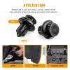 imageGOOACC GRC30 120PCS Car Retainer 63mm 8mm 9mm 10mm Expansion Screws Replacement Kit Bumper Push Rivet Clips 1PC Fastener Remover240Pcs Clips  Remover