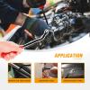 imageGOOACC GRC30 120PCS Car Retainer 63mm 8mm 9mm 10mm Expansion Screws Replacement Kit Bumper Push Rivet Clips 1PC Fastener Remover240Pcs Clips  Remover