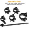 imageGOOACC Push Mount Cable Zip Ties Heavy Duty Nylon Push Mount 4 Popular Sizes Self Locking Cable Strap Assortment for Indoor Outdoor Wire Tying Construction Auto ect 120 Pcs60pcs Wire Routing Clips
