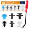 120Pcs Clips + Remover