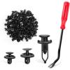 imageGOOACC 420Pcs Fender Moulding Clips Assortment Kit with Sealer Door Trim Panel Retainer for Toyota Lexus 12 Most Popular Sizes with Car Trim Removal Tool Plastic Cable Ties100 Clips  Remover