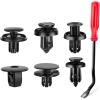 imageGOOACC BumperampampSplash Shield Retainer Metal Insert Clips Assortment Kit for Acura Honda 91503SZ3003 91503SZ5003 91506S9A003 Toyota Fender Liner 9046707215 4Way Valve Tools Tire Caps Cores130Pcs Clips  Fastener Remover