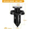imageGOOACC 100PCS 7mm 8mm 10mm Compatible with Subaru Push Type Retainer Fasteners Rivets Clips OEM Upgrade for 909140007 909130067 ampamp 909140051  Bonus Fastener Remover