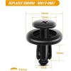 imageGOOACC 100PCS 7mm 8mm 10mm Compatible with Subaru Push Type Retainer Fasteners Rivets Clips OEM Upgrade for 909140007 909130067 ampamp 909140051  Bonus Fastener Remover